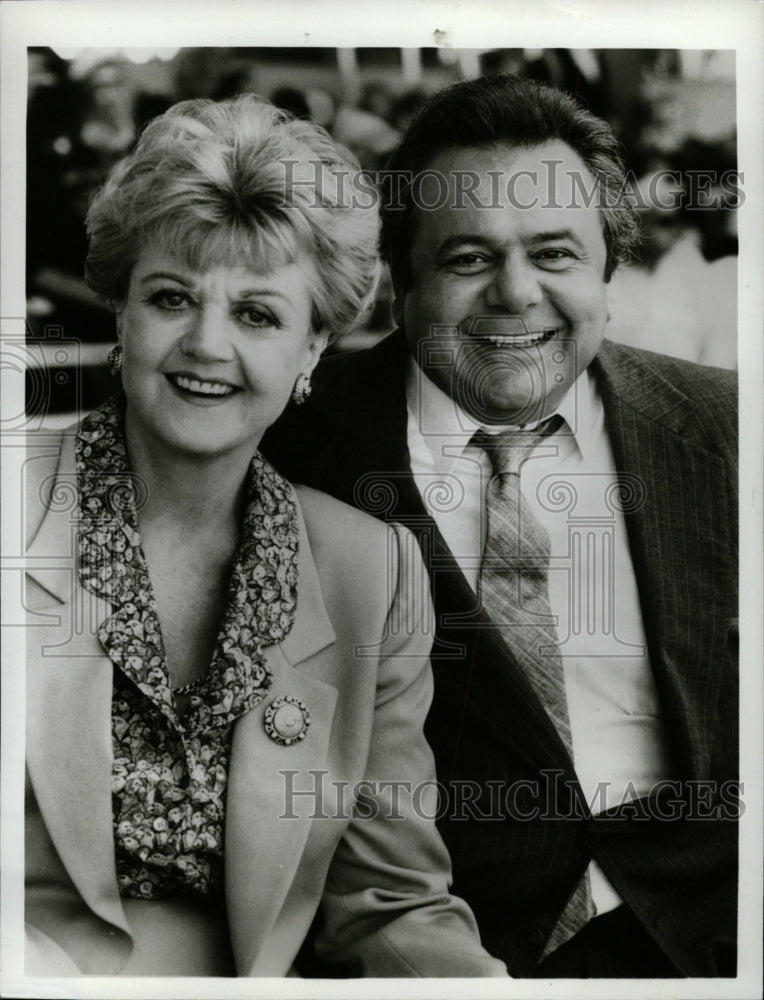 1989 Press Photo Angela Lansbury Murder She Wrote - RRW10233 - Historic Images