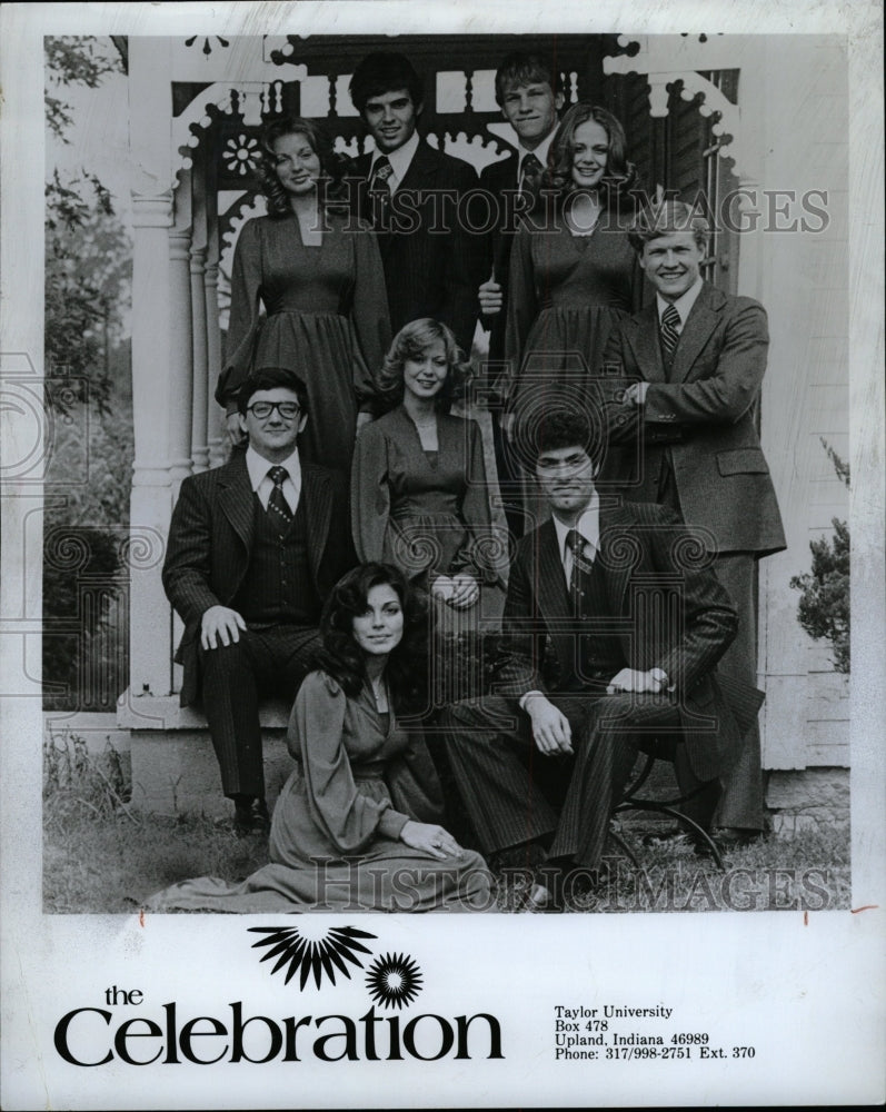 1976 Press Photo The Celebration Gospel Singers - RRW10287 - Historic Images