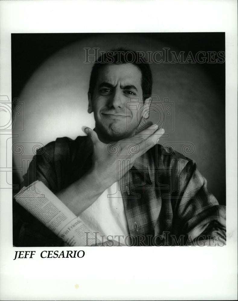 2001 Press Photo Jeff Cesario - RRW10311 - Historic Images