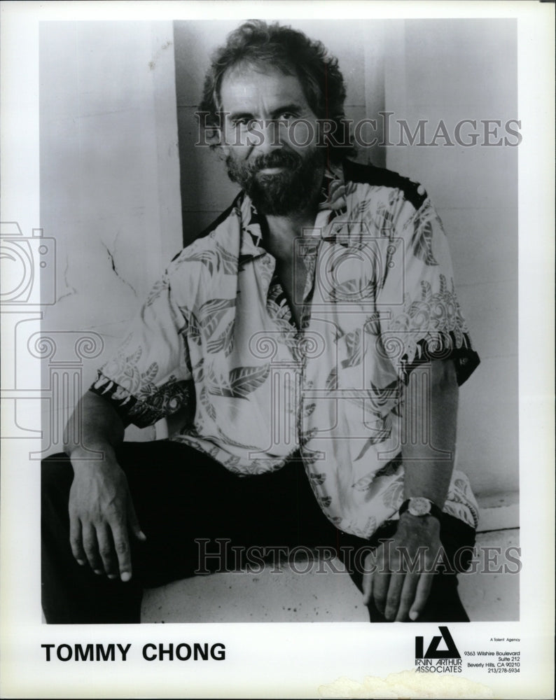 1993 Press Photo Tommy Chong Actor Writer Director - RRW10337 - Historic Images