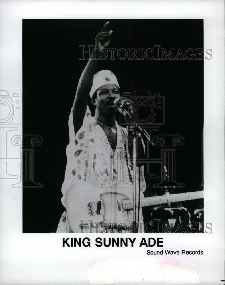 1993 Press Photo King Sunny Ade Juju Music - RRW10365 - Historic Images