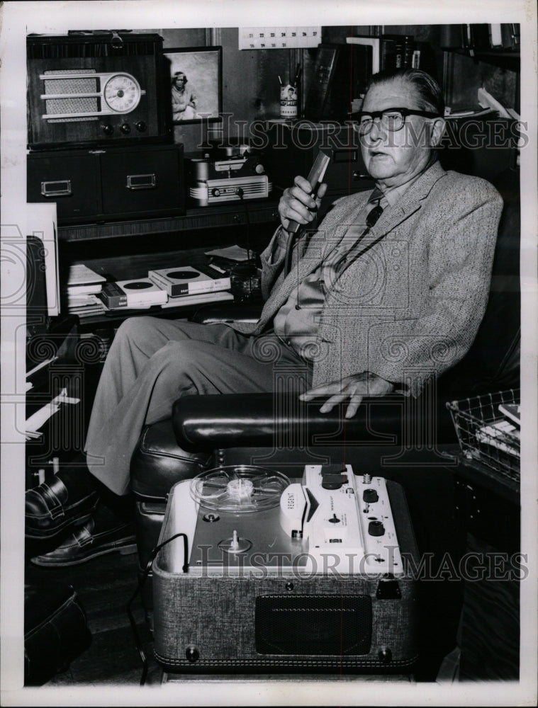 1961 Press Photo Erie Stanley Gardner mystery Temecula - RRW10503 - Historic Images