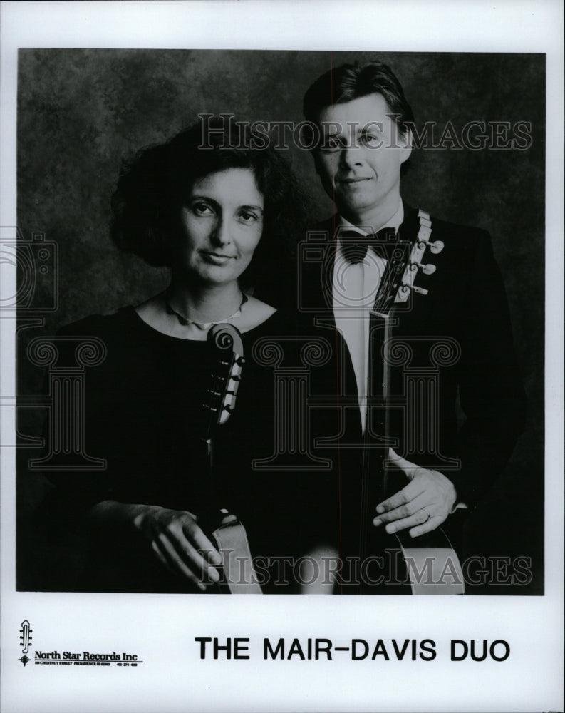 1990 Press Photo The Mair-Davis Duo Musicians - RRW10627 - Historic Images