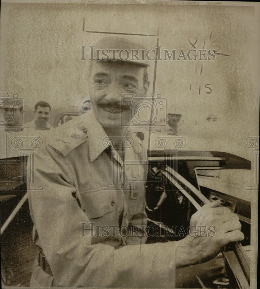 1973 Press Photo Mohammed Gamazy Egypt Chief Negotiator - RRW10689 - Historic Images