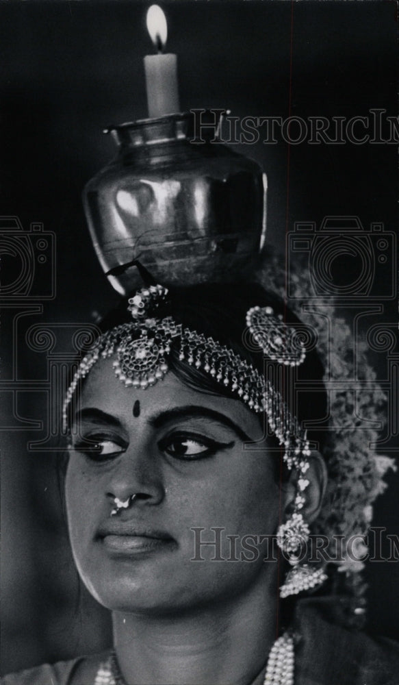 1978 Press Photo Kamu Gangadharam Altrusa club Denver - RRW10701 - Historic Images