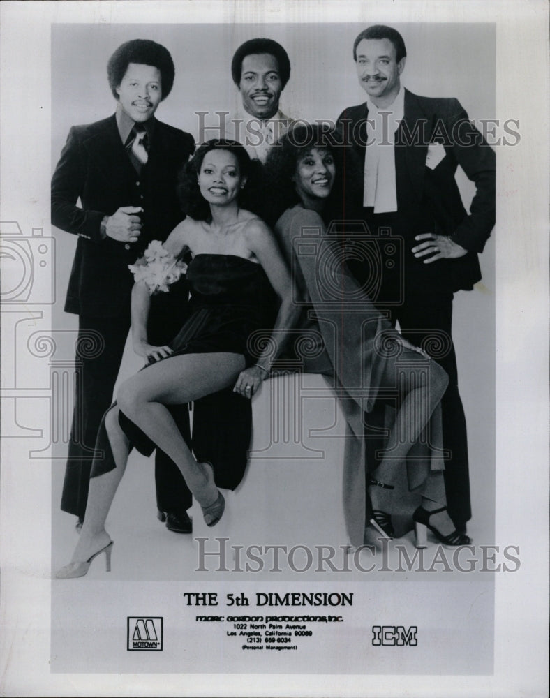 1979 Press Photo Fifth Dimension music vocal jazz group - RRW10867 - Historic Images