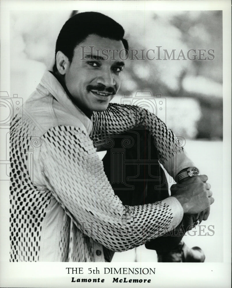 1975 Press Photo Lamonte McLemore 5th Dimension RRW10877 Historic Images
