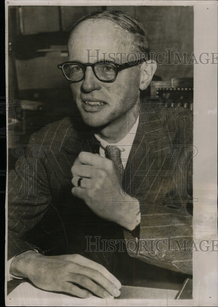 1952 Press Photo Frederick Vanderbilt Field U.S Politic - RRW10907 - Historic Images