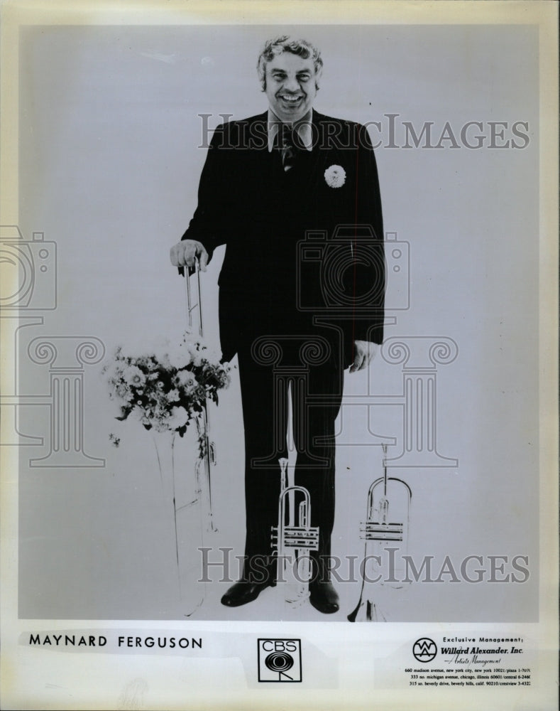 1975 Press Photo Maynard Ferguson Canadian Jazz Band - RRW11013 - Historic Images