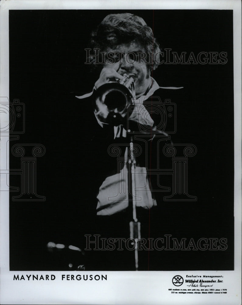 1977 Press Photo Maynard Ferguson Jazz Musician - RRW11015 - Historic Images