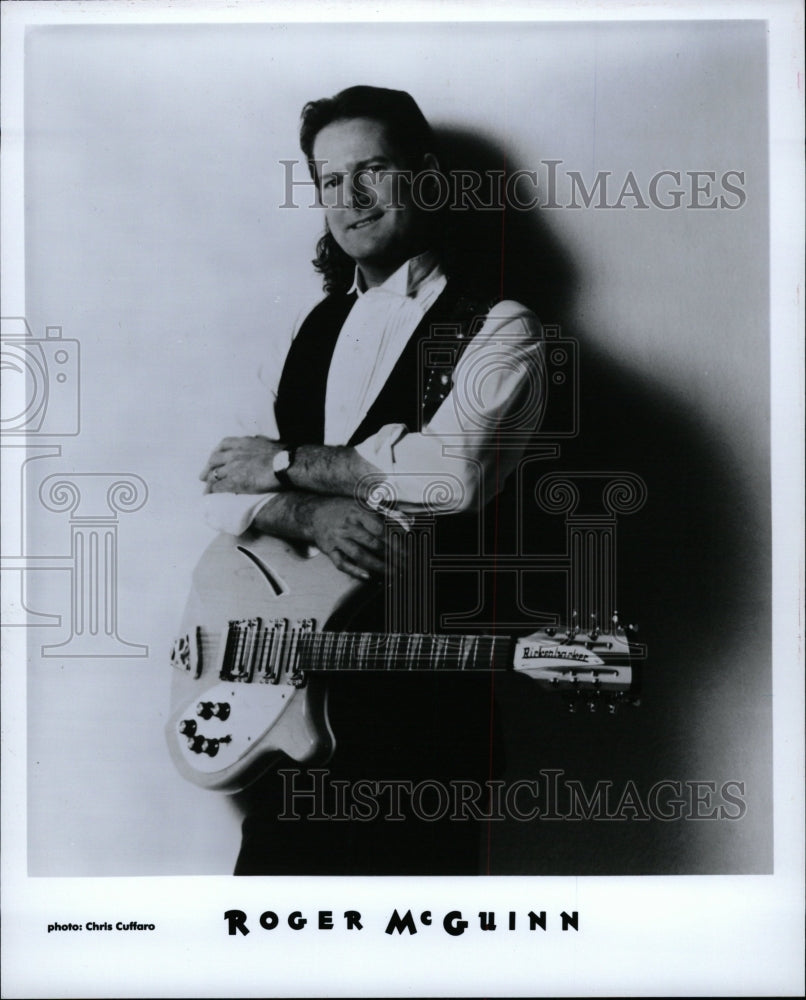 1992 Press Photo Roger McGuinn America Guitarist Byrds - RRW11029 - Historic Images