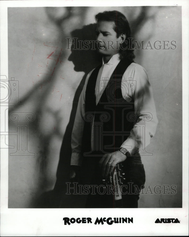 1991 Press Photo Roger McGuinn American Singer Musician - RRW11043 - Historic Images