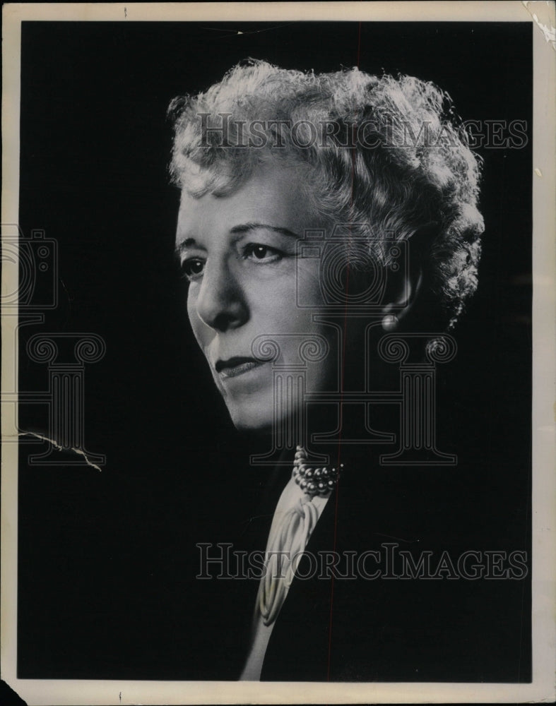 1952 Press Photo Edna Ferber American novelist writer - RRW11097 - Historic Images