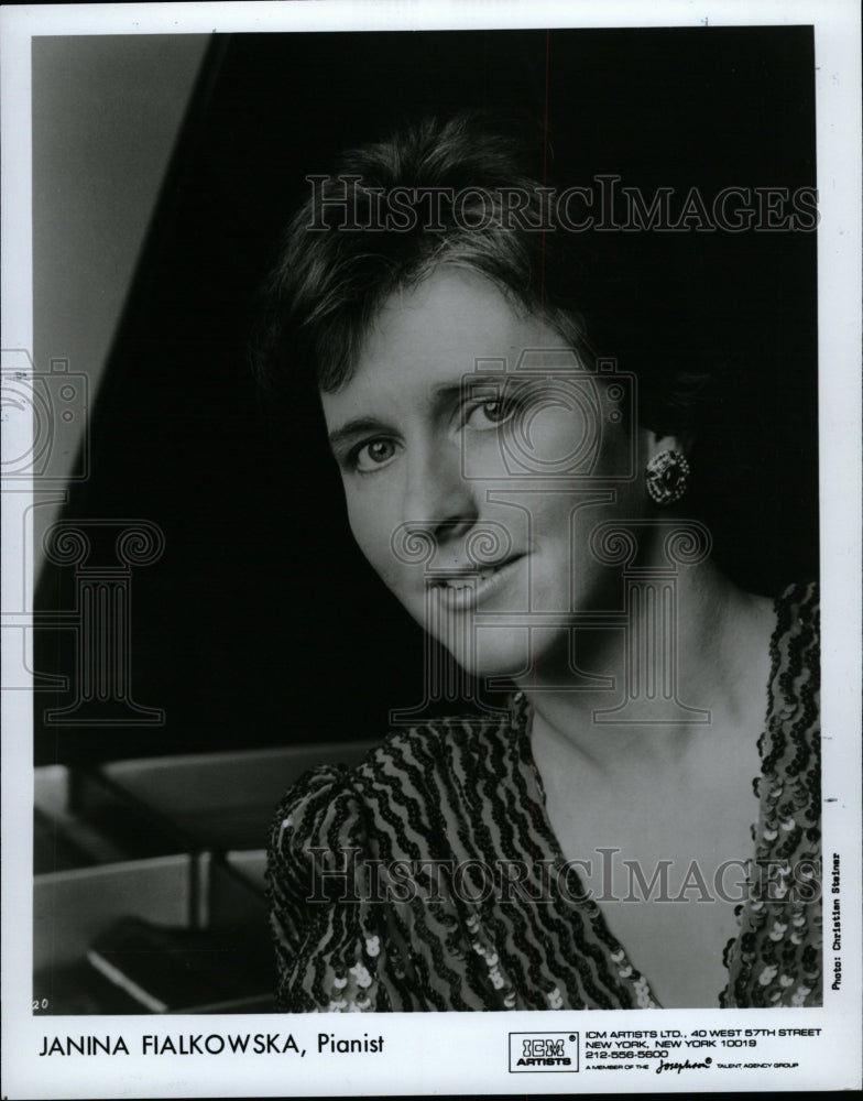 1992 Press Photo Janina Fialkowska OC Canadian American - RRW11145 - Historic Images