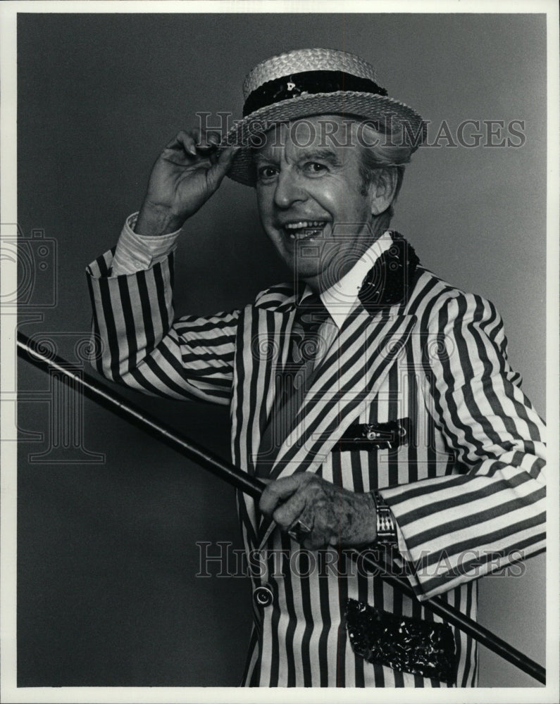 1983 Press Photo Al Fike American Comedian - RRW11161 - Historic Images