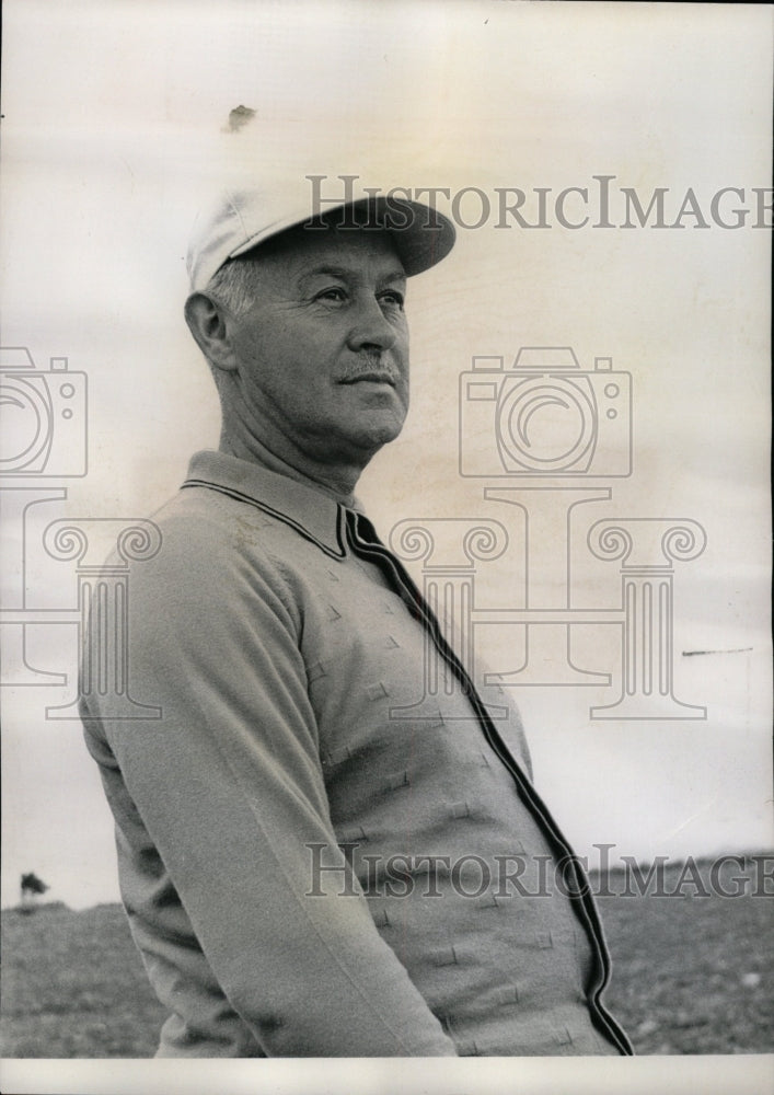 1964 Press Photo Domina Jalbert Flying Mattres inventor - RRW11251 - Historic Images