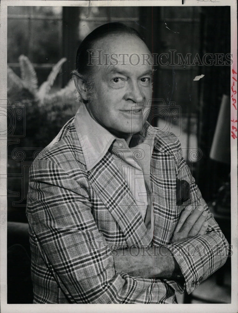 1980 Press Photo American Bob Hope US Armed Forces USO - RRW11265 - Historic Images