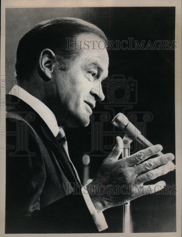 1977 Press Photo Bob Hope comedian artiste vaudeville - RRW11321 - Historic Images