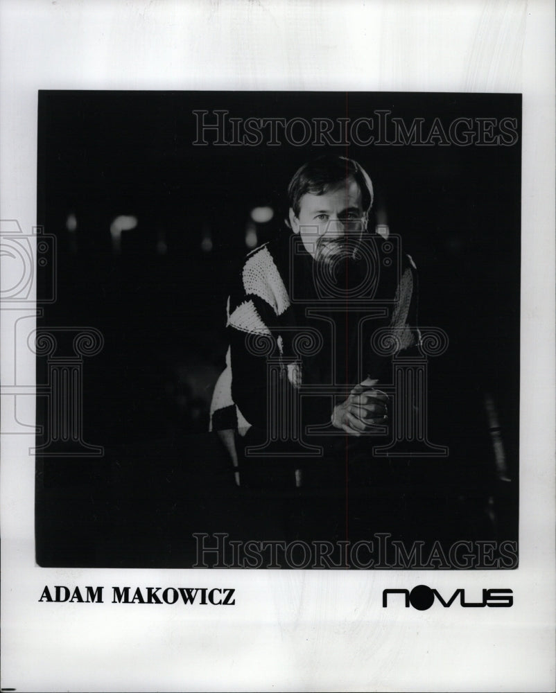 1988 Press Photo Adam Makowicz Polish-Canadian pianist - RRW11369 - Historic Images