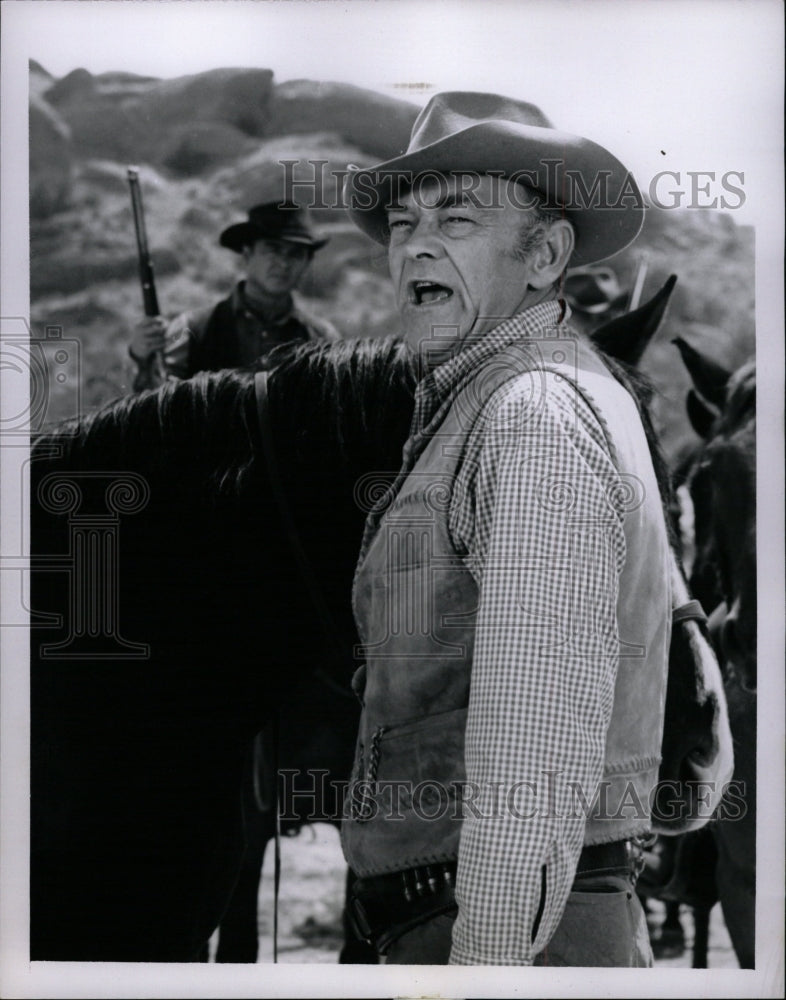 1962 Press Photo John McIntire Wagon Train Christopher - RRW11477 - Historic Images