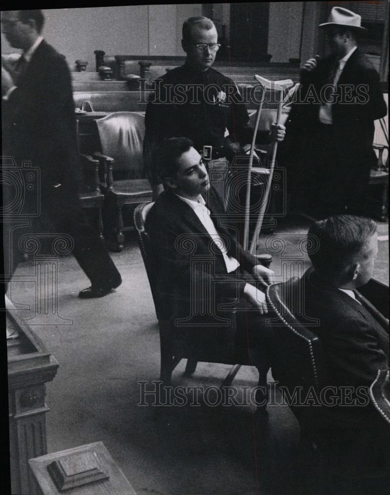 1962 Press Photo Bruce Boggess Deputy Sheriff wait jail - RRW11737 - Historic Images