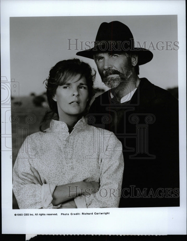 1993 Press Photo James Brolin Ali MacGraw star Gunsmoke - RRW11783 - Historic Images