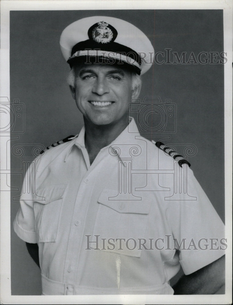 1988 Press Photo Gavin MacLeod American Happy Haines - RRW11867 - Historic Images