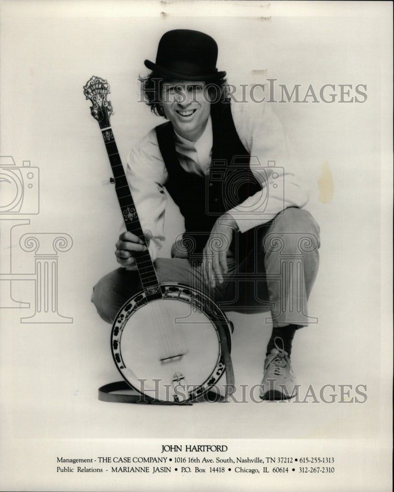 1987 Press Photo John Cowan Hartford Mississippi River - RRW11889 - Historic Images