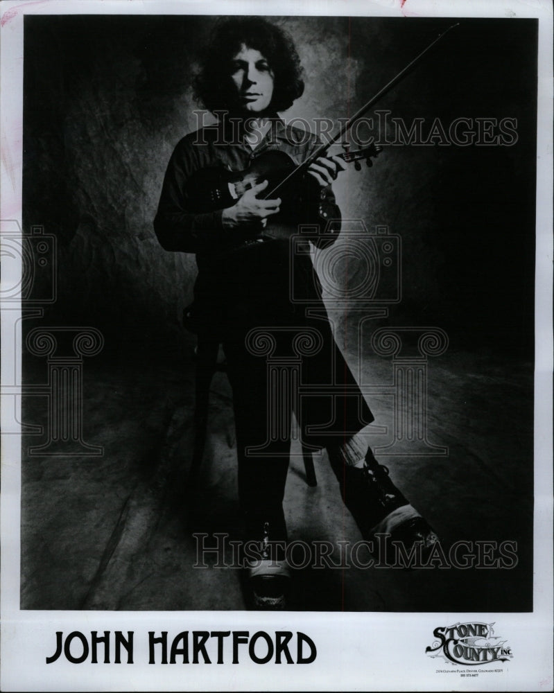 1978 Press Photo John Cowan Hartford American folk - RRW11913 - Historic Images