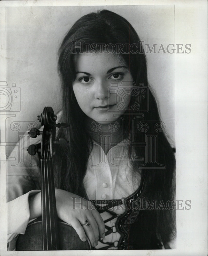 1975 Press Photo Inez Hassman Denver Symphony Orchestra - RRW11943 - Historic Images