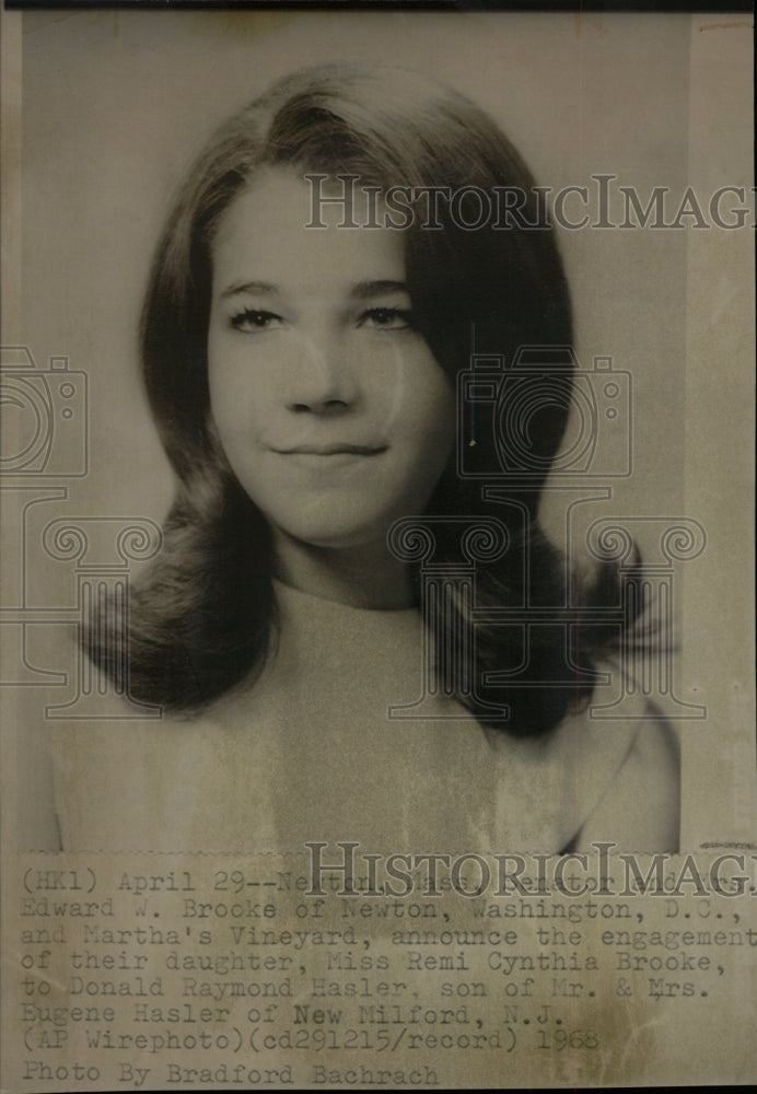 1968 Press Photo Donald Raymond Hasler MonmouthStudent - RRW11993 - Historic Images