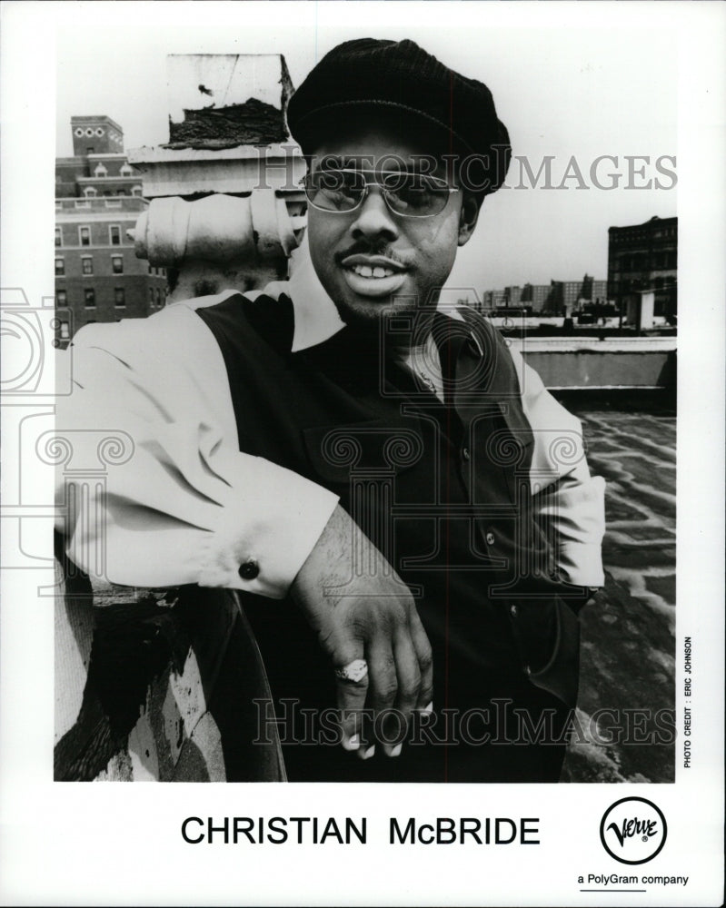 1998 Press Photo Christian McBride jazz bassist music - RRW12097 - Historic Images