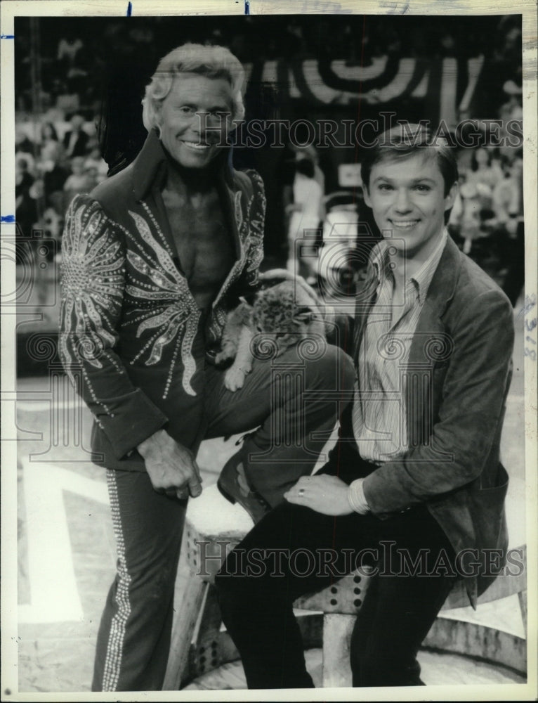 1981 Press Photo Gebel Williams Gunther Animal Trainer - RRW12173 - Historic Images