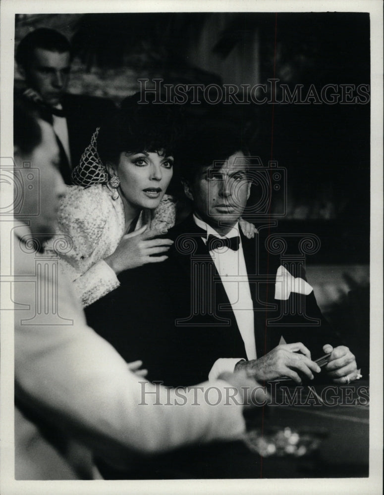 1986 Press Photo George Hamilton Carlo Monte Scene Film - RRW12193 - Historic Images