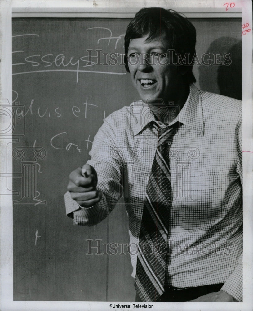 1974 Press Photo Actor David Hartman In 