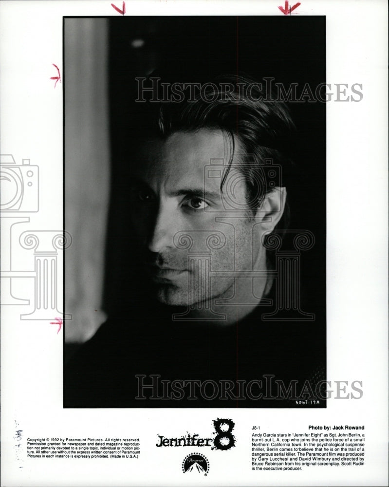 1992 Press Photo Actor Andy Garcia - RRW12423 - Historic Images