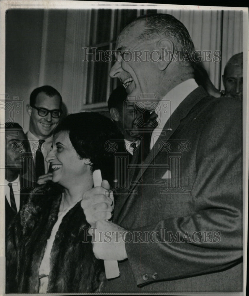 1966 Press Photo India Prime Minister Indira Gandhi - RRW12467 - Historic Images