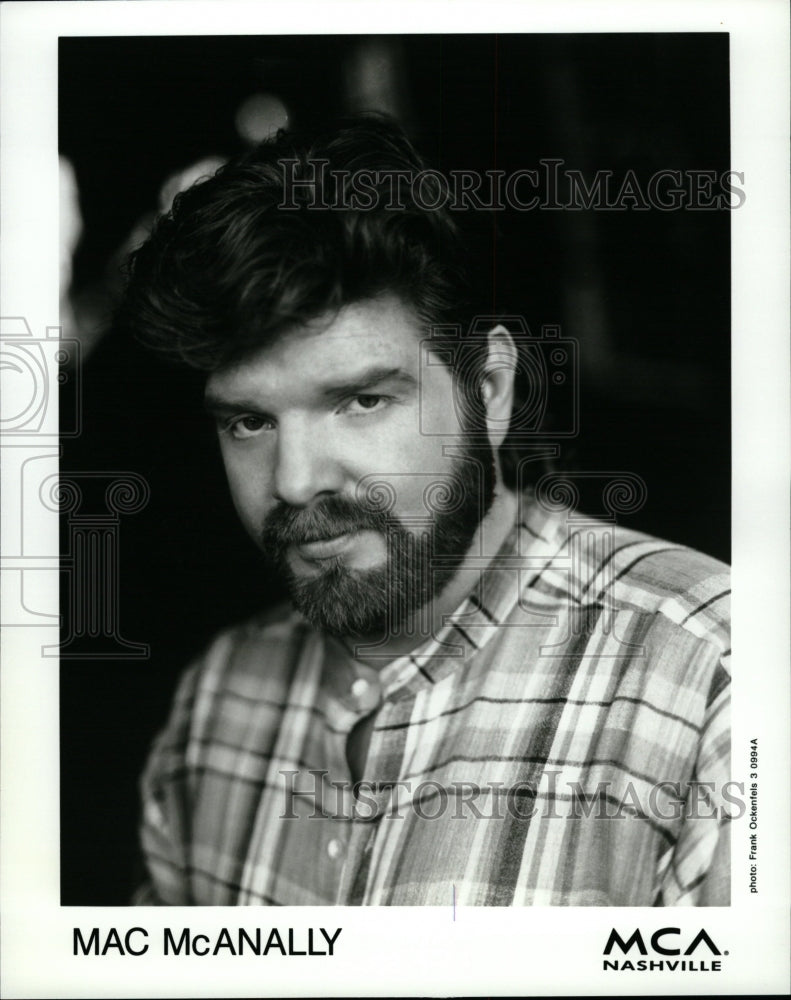 1994 Press Photo Singer Mac McAnally - RRW12477 - Historic Images