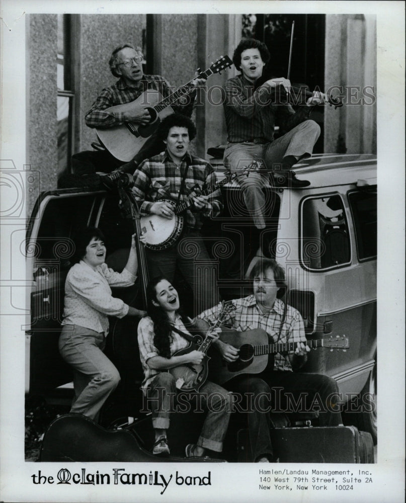 1984 Press Photo Music Group The Mclain Family Band - RRW12793 - Historic Images