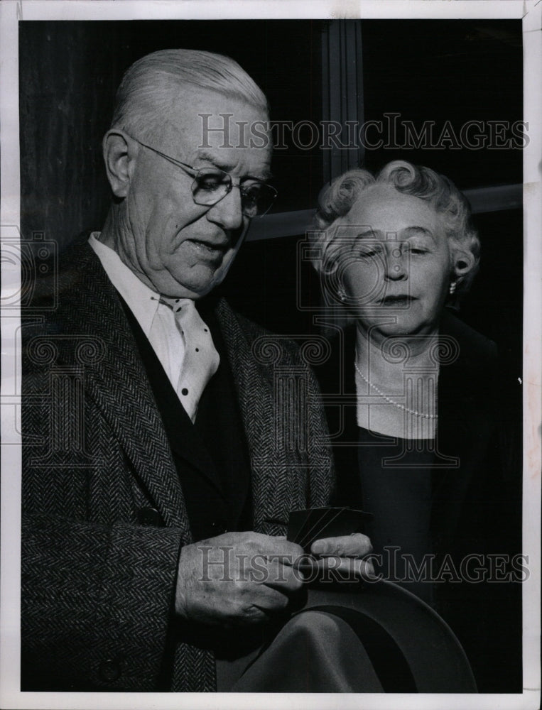 1960 Press Photo Mr Mrs Baxter Lanius William Myers - RRW12883 - Historic Images