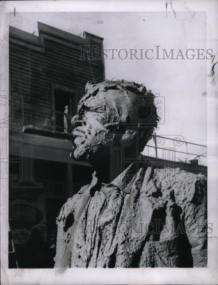 1960 Press Photo Kovac mud Ernie Kovac Smoky North - RRW12955 - Historic Images