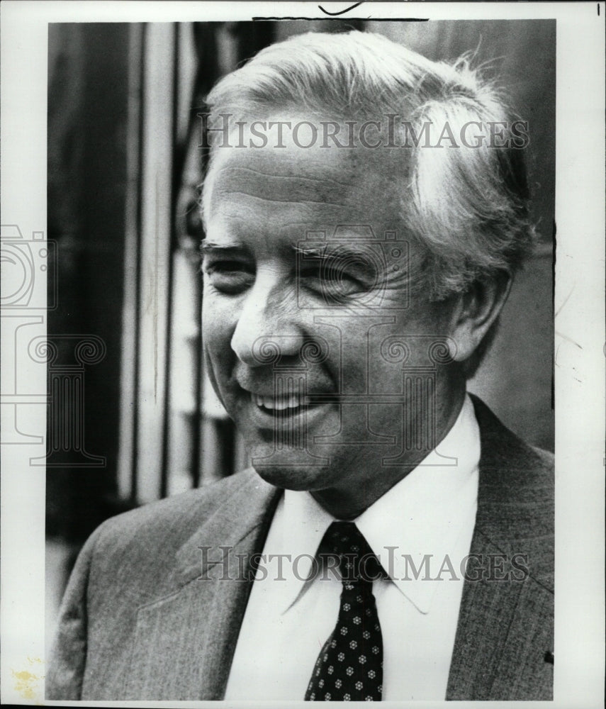 1984 Press Photo TV Host David McCullough - RRW13115 - Historic Images