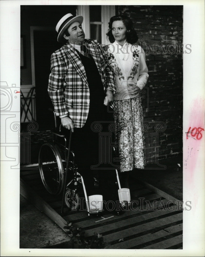 1991 Press Photo Beau Bridges James Brady Story - RRW13277 - Historic Images