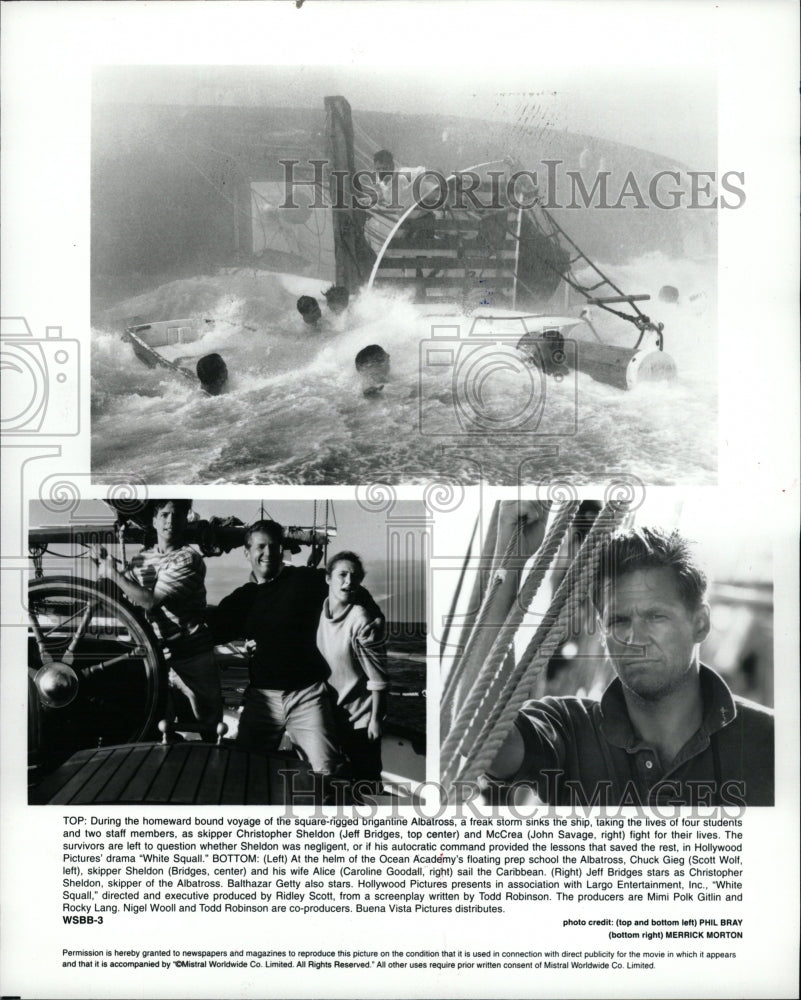 1996 Press Photo Jeff Bridges American Film Actor - RRW13489 - Historic Images