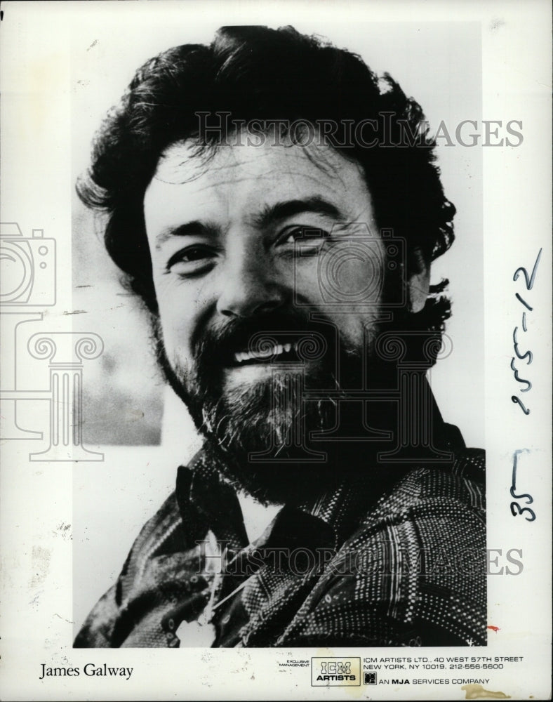 1980 Press Photo Sir James Galway virtuoso flute player - RRW13925 - Historic Images