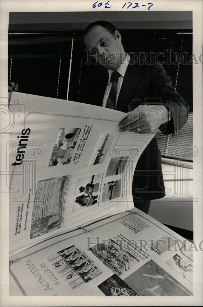 1984 Press Photo Deputy Director Dave Lorentz - RRW13939 - Historic Images