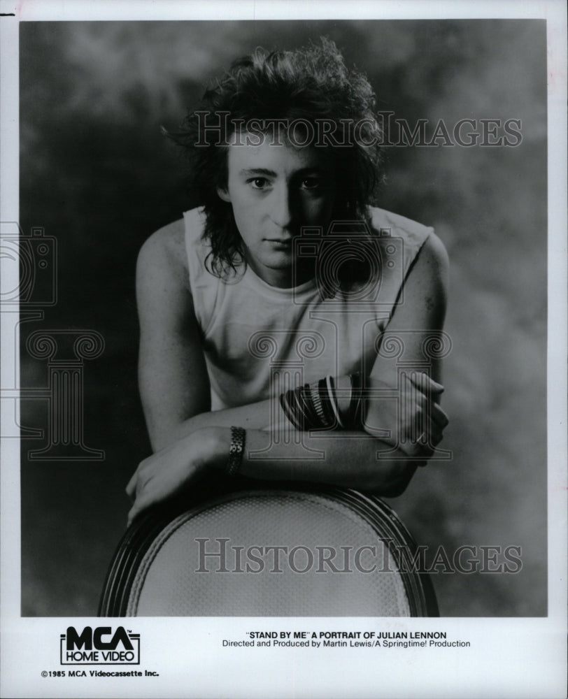 1985 Press Photo Julian Lennon English Musician Actor - RRW14079 - Historic Images