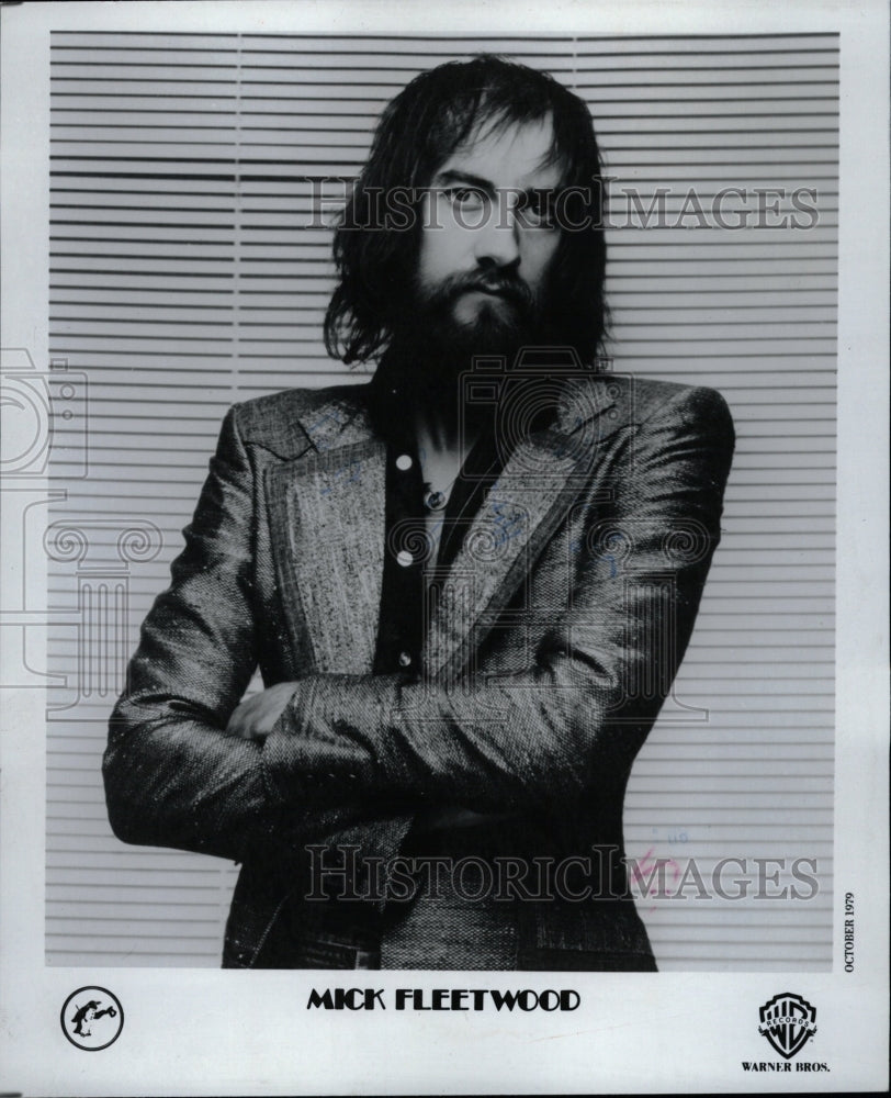 1979 Press Photo Mick Fleetwood musician film artist - RRW14143 - Historic Images