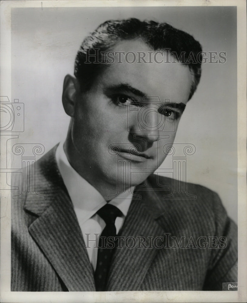 1960 Press Photo Henry Connor North Carolina politician - RRW14311 - Historic Images