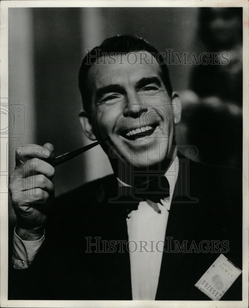 1961 Press Photo Fred MacMurray American Actor - RRW14539 - Historic Images